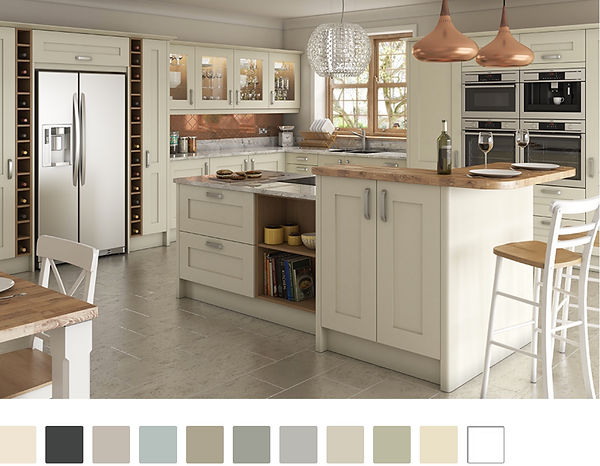 WINCHESTER PAINTED TRADITIONAL KITCHEN