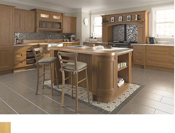 KNIGHTSBRIDGE IN-FRAME OAK KITCHEN
