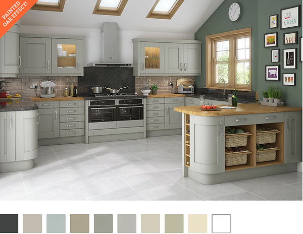 KENSINGTON PAINTED KITCHEN