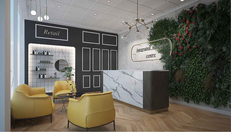 Integrated Wellness Centre - Reception Area