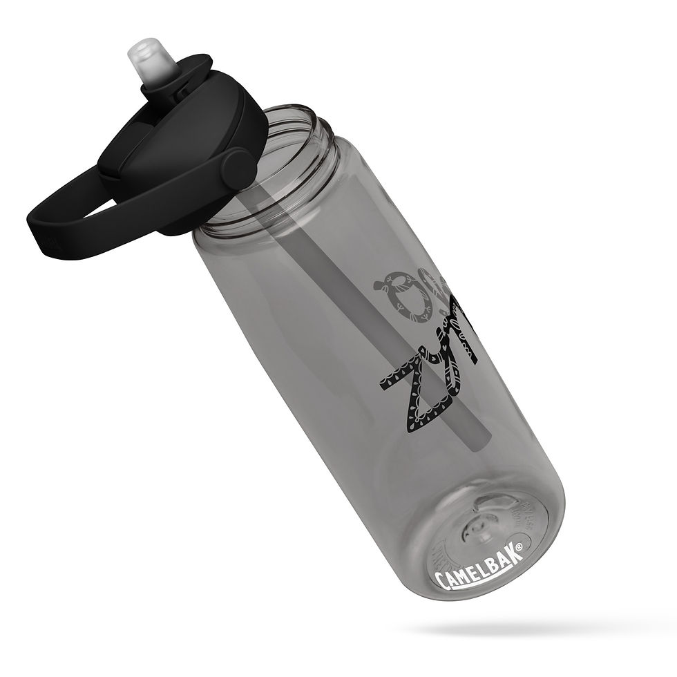 Thumbnail: Flip straw water bottle