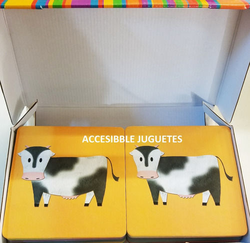 Memotest  Animales x 12 pares - de piso.