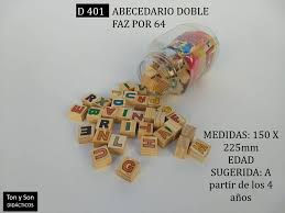 Abecedario doble faz