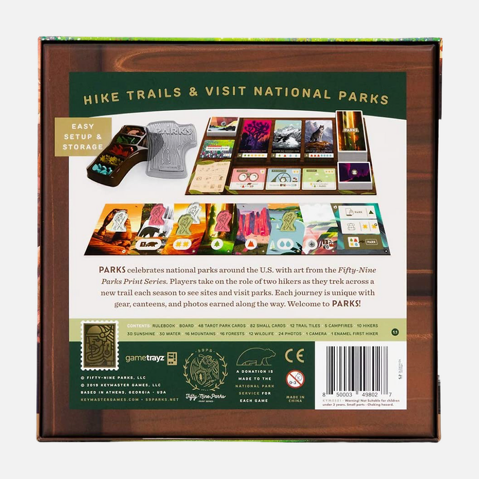 Thumbnail: Keymaster Games Parks Board Game Pictures| DieHard Collection