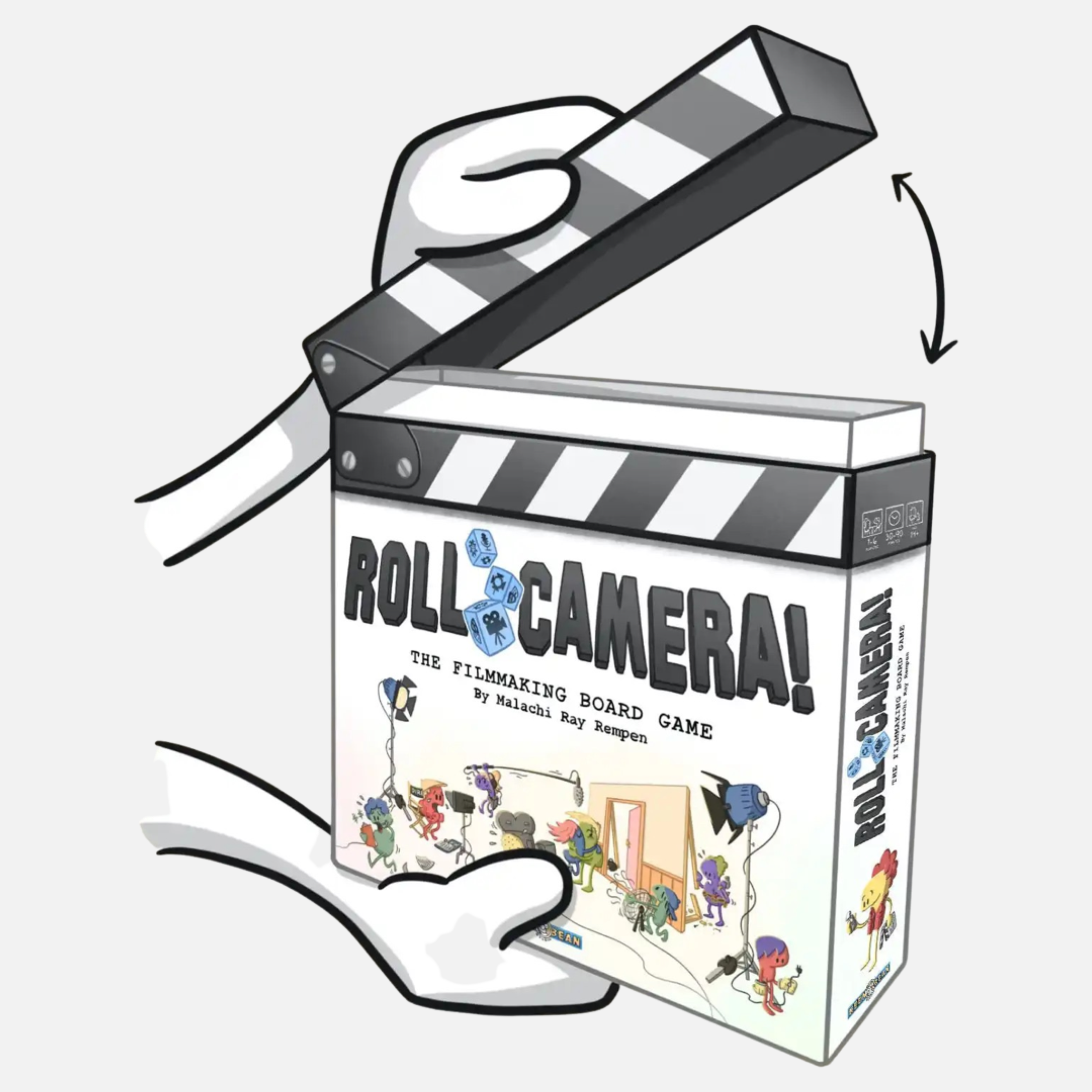 Roll Camera: The Filmmaking Board Game| DieHard BoardGames