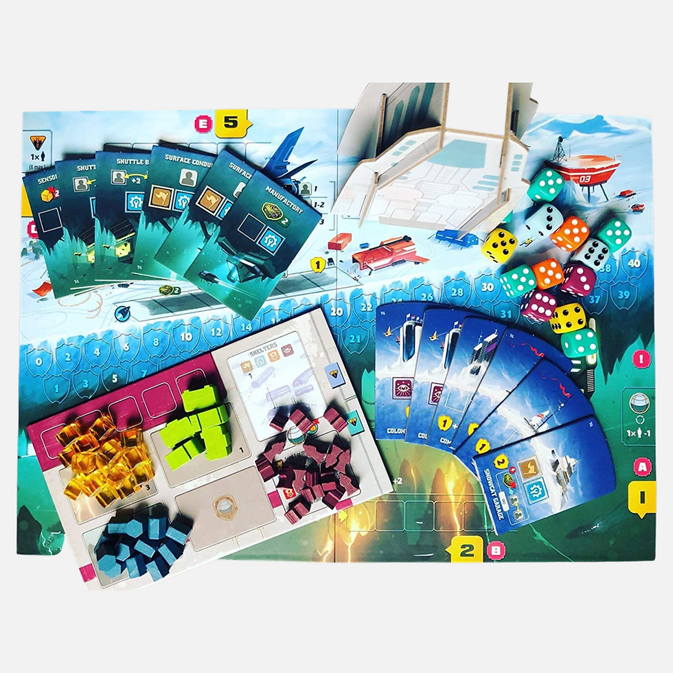 Thumbnail: DieHard BoardGames| The Artemis Project Board Game
