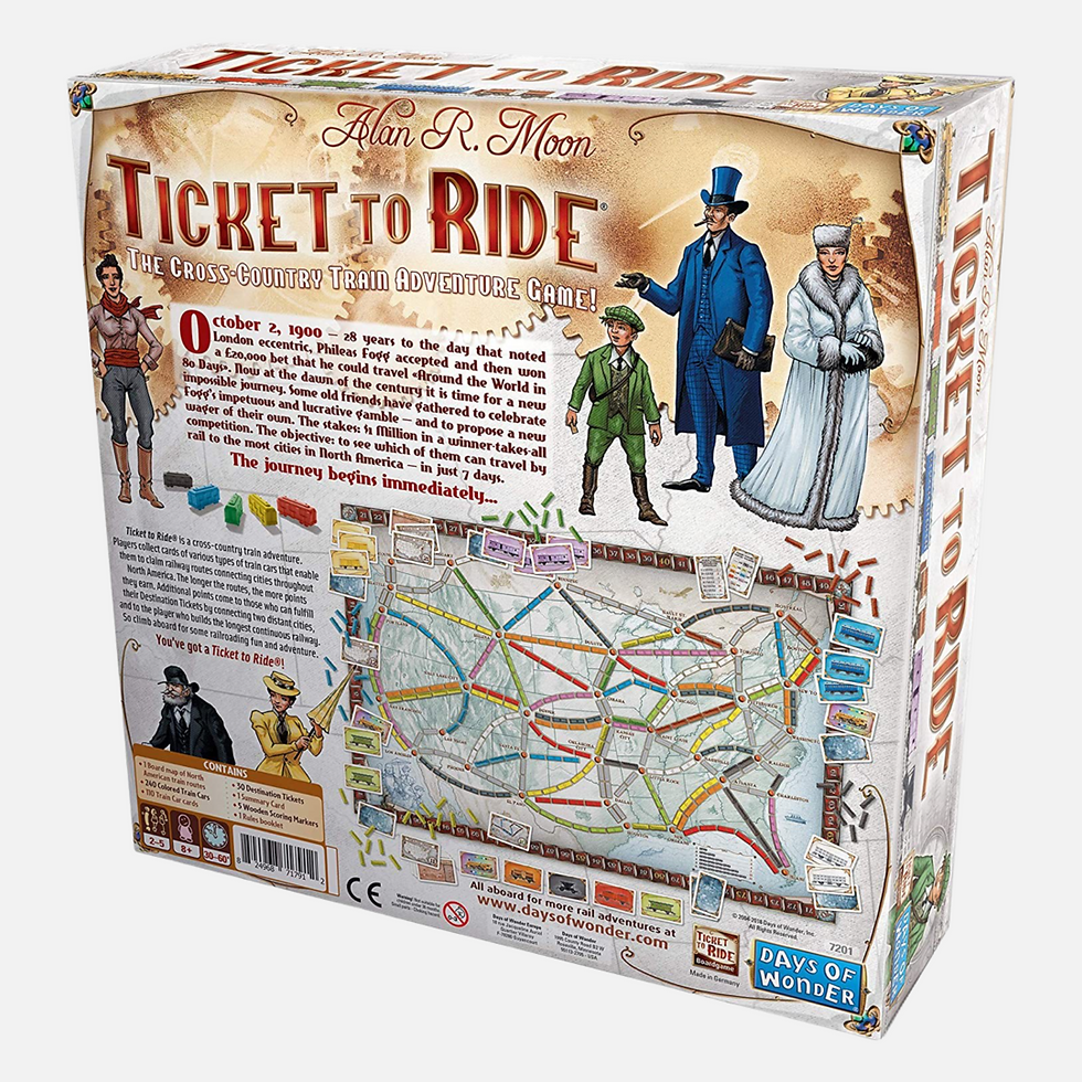 Thumbnail: Days Of Wonder Ticket To Ride Pictures| DieHard BoardGames