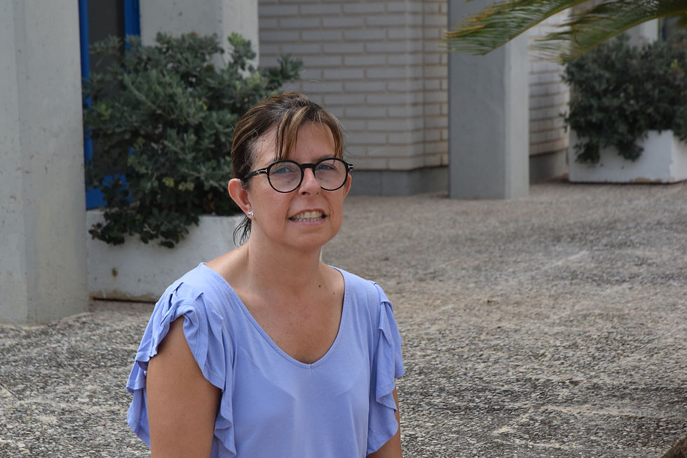 "Aquí dentro sigo creciendo a nivel personal y profesional" 