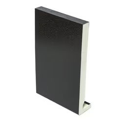Thumbnail: Dark grey building material 600mm EXT CORNER (FOIL), shows a corner profile piece