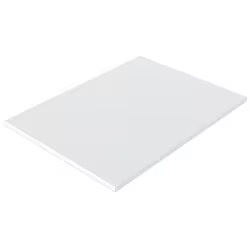 White rectangular surface, blank, suitable for various purposes, like decking screws.