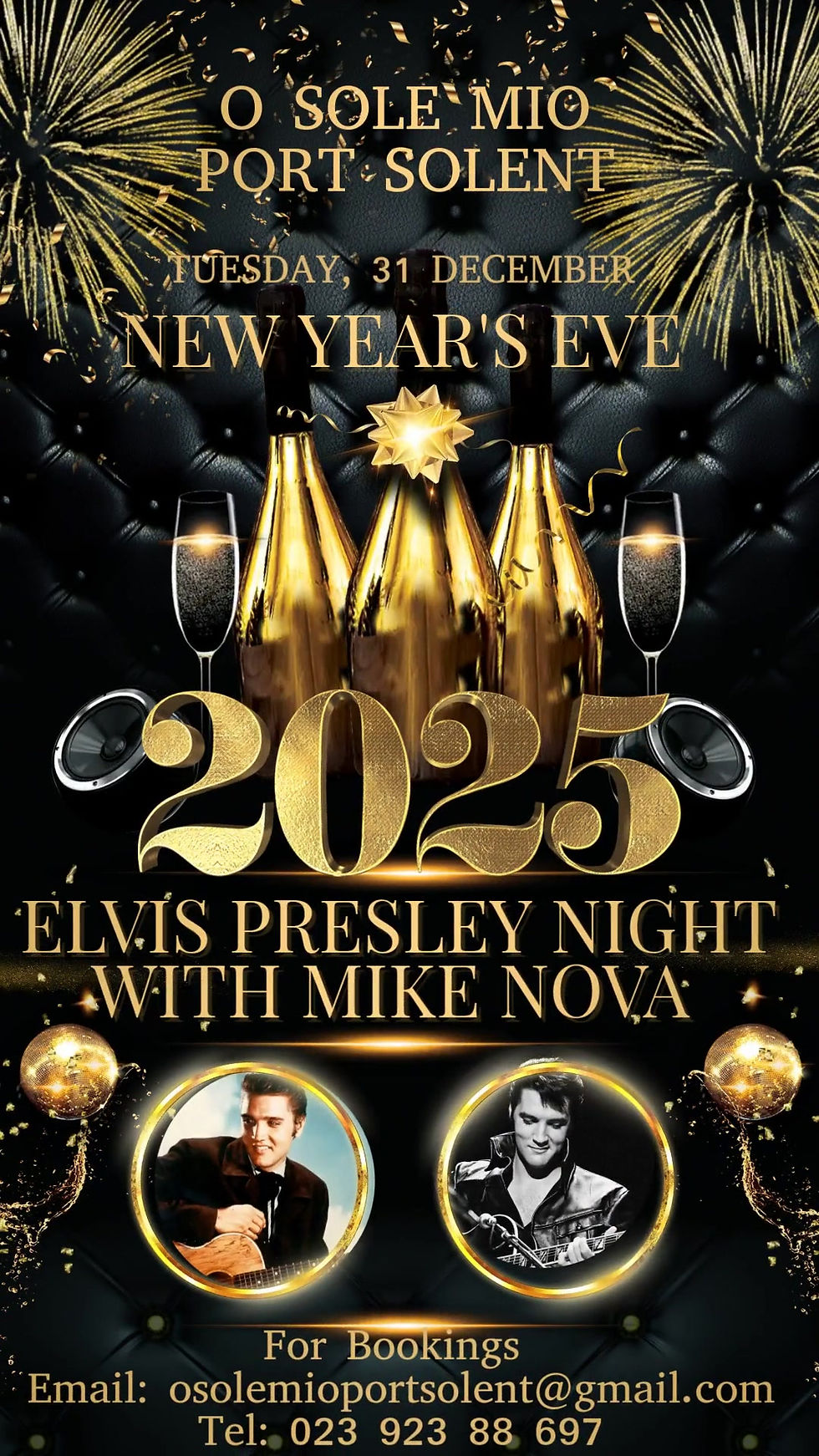 New Years Eve with Elvis Presley songs 