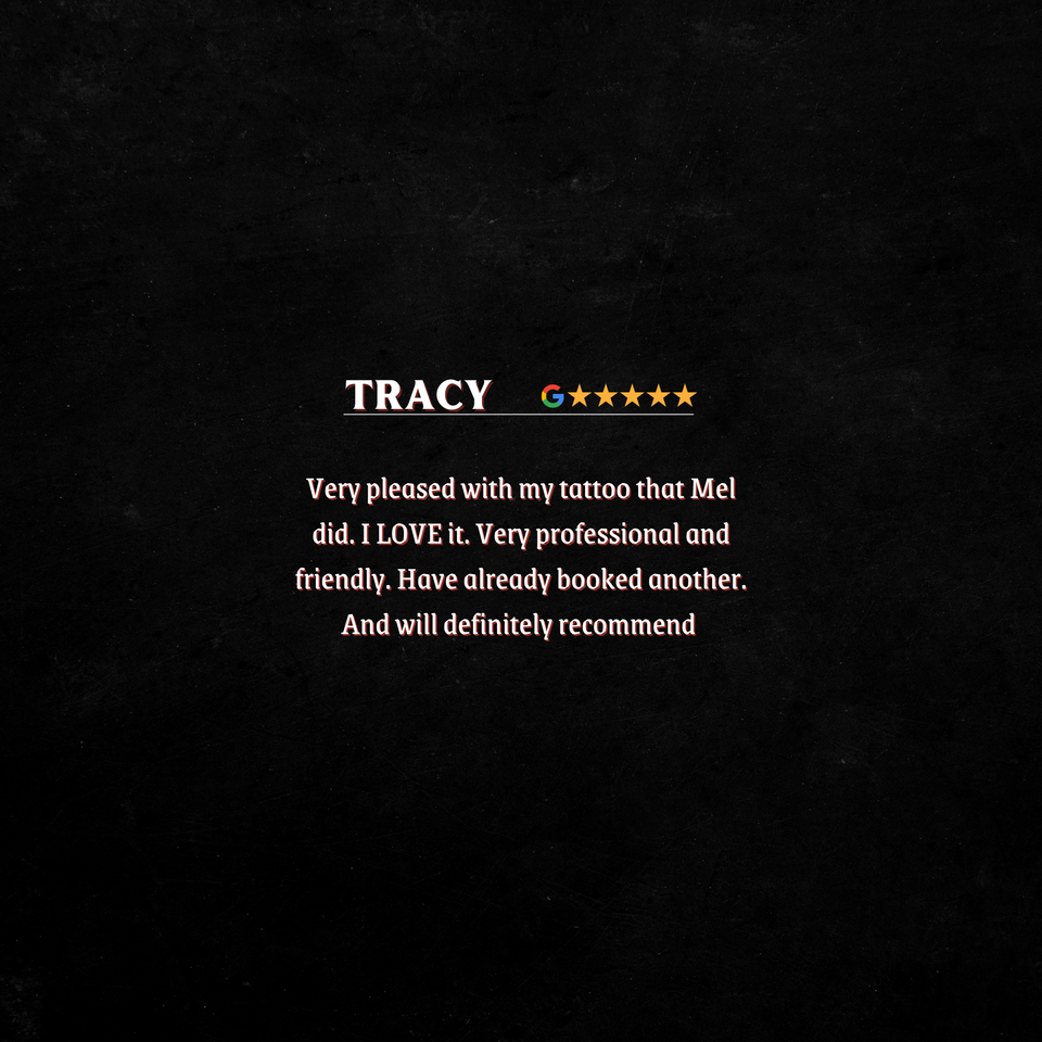 Scarlett Ink five star google review