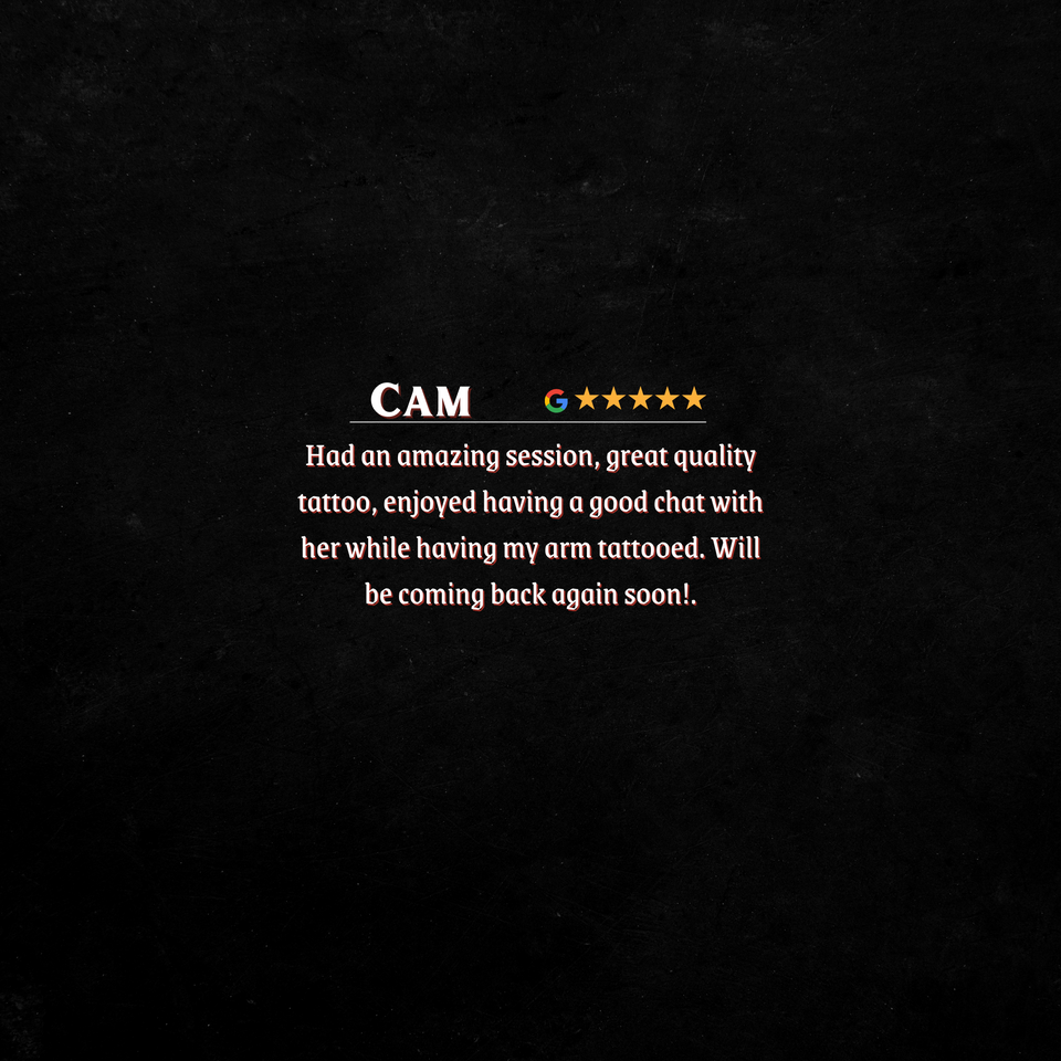 Scarlett Ink five star google review