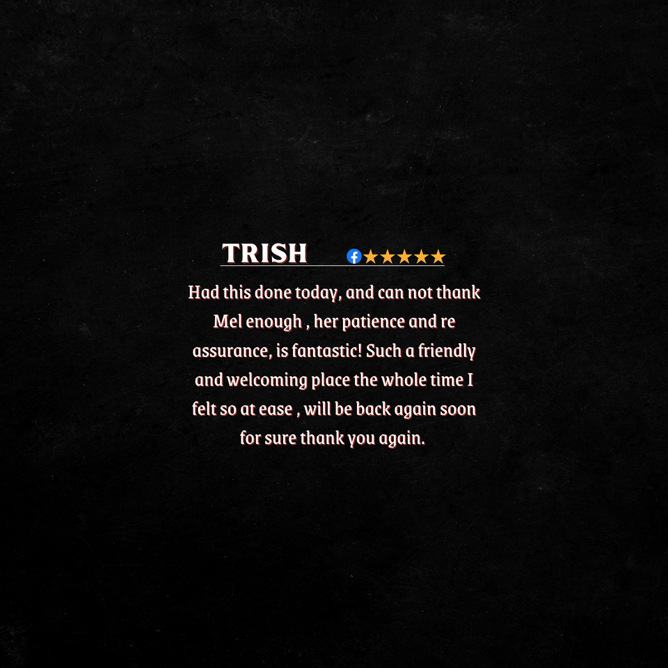Scarlett Ink five star google review