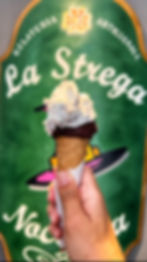 Gelato in Florence, Italy from La Strega Nonna gelateria artiginale
