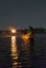 Fishermen performing Ukai