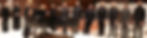 Foto del gruppo di cantori e maestri del coro