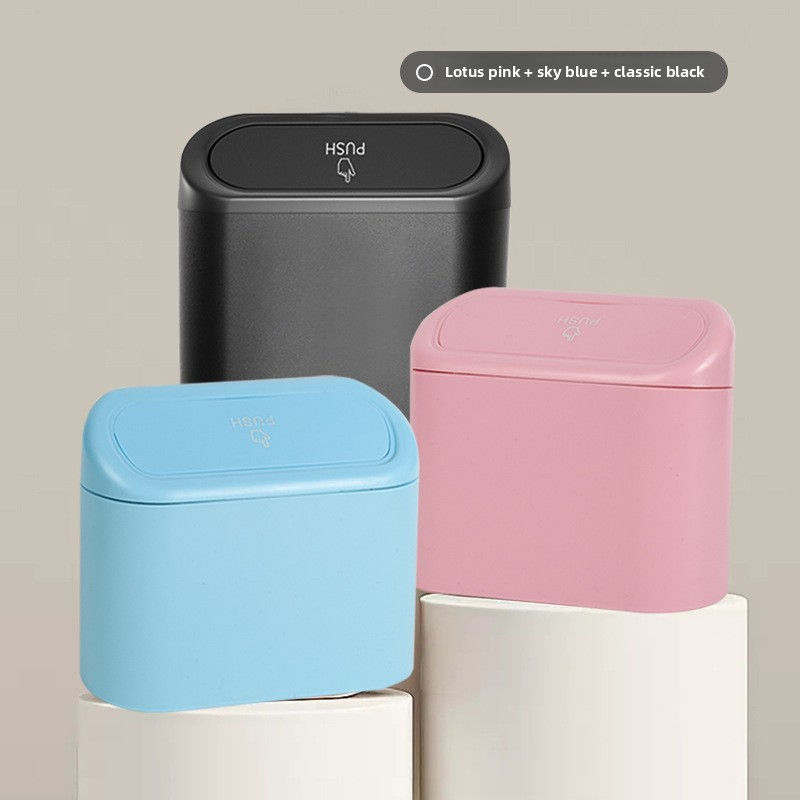 Thumbnail: Dual Purpose Car Hanging Trash Can