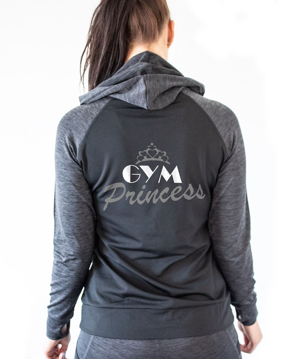 Thumbnail: GYM PRINCESS PERFORMANCE ZIP HOODIE (3 COLOURS) NO RESTOCK 