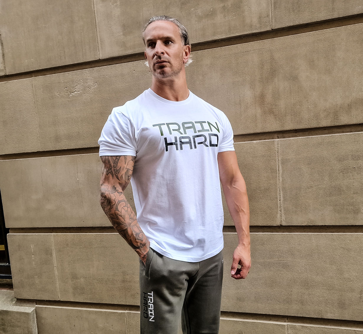 Train Hard Gym T-shirt (2 Colour Options)