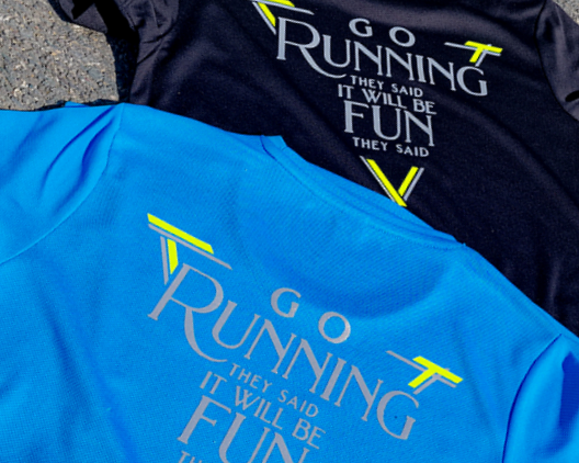 Thumbnail: MENS REFLECTIVE GO RUNNING ACTIVE T-shirt