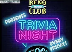 Custom Graphic for ATM in the Reno Club featuring Trivia Night in Billings, Montana
