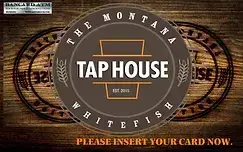 Custom Graphic for ATM in the Tap House in Whitefish, Montana
