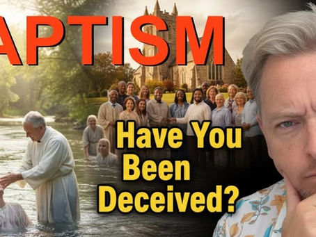 Water Baptism is NOT Spiritual!