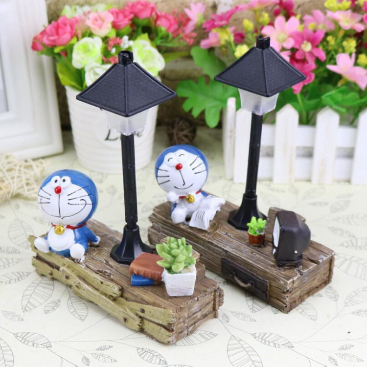 Thumbnail: Resin Street Lamp, Doreamon LED Night Light Decor