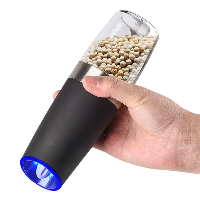 Thumbnail: Electric Pepper Grinder with Gravity Sensor (Stainless Steel)