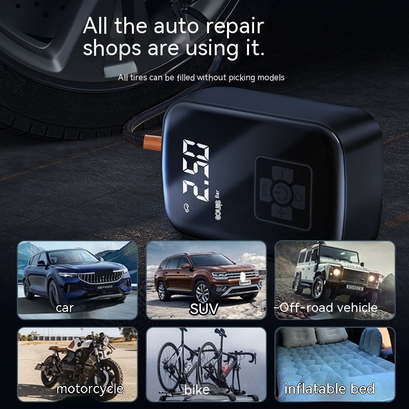 Thumbnail: Car Wireless Air Portable Inflatable Instrument