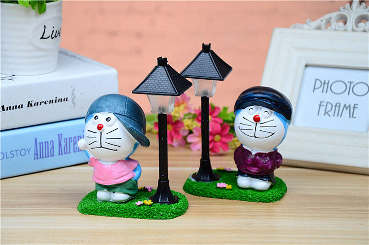 Thumbnail: Resin Street Lamp, Doreamon LED Night Light Decor