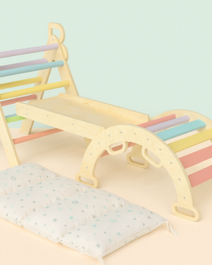 Rainbow Pickler Set with Cushion