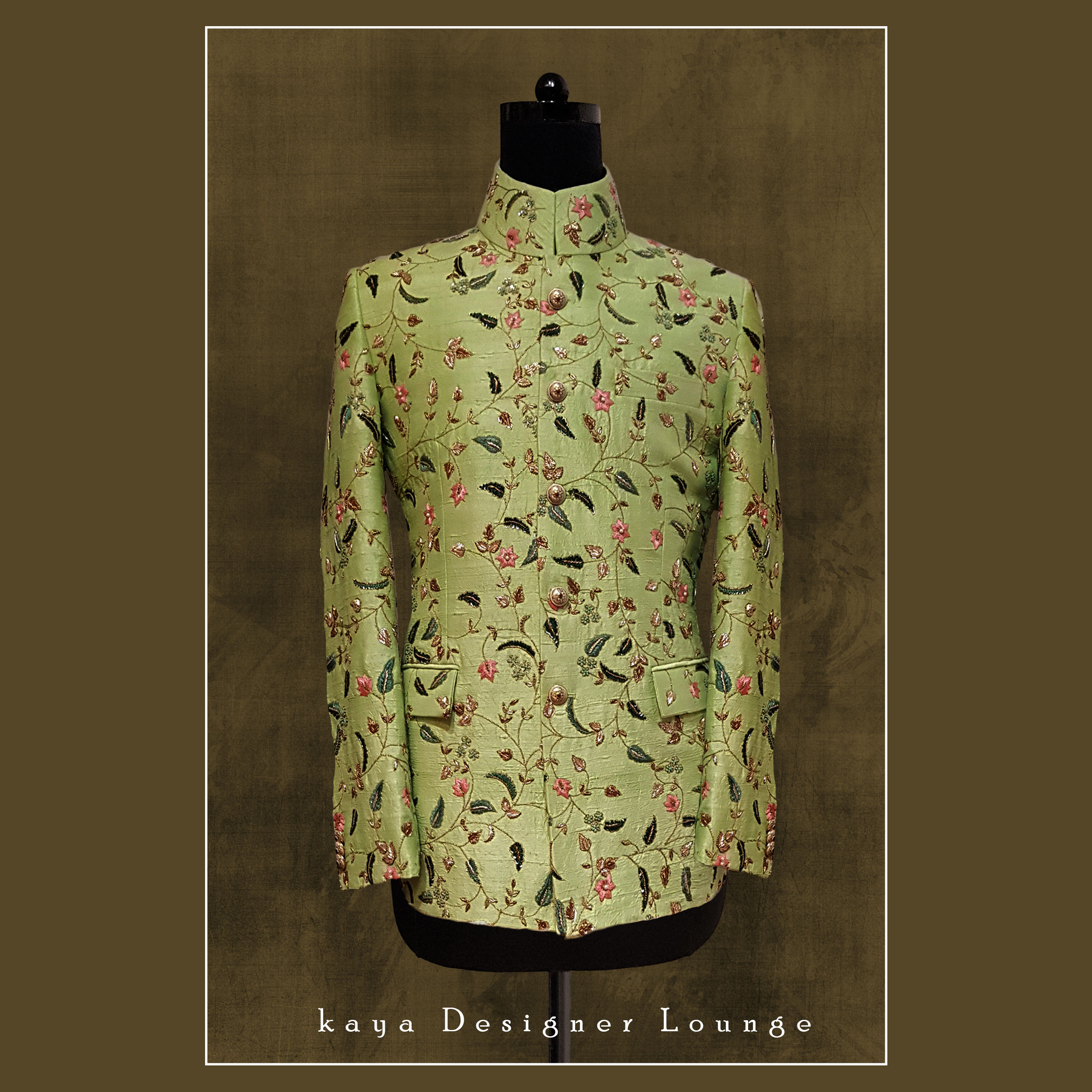 Bandhgala Jacket (hand work) Set