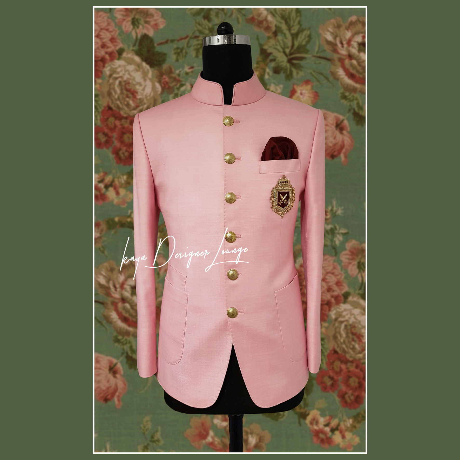 Bandhgala Jacket (hand work) Set