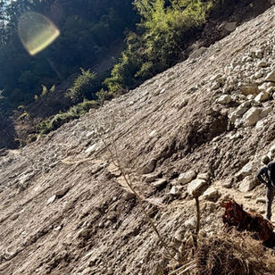 JUST ROLL WITH IT: A close call on Manaslu Circuit Trek