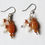 Thumbnail: Carnelian and Fresh Water Earrings