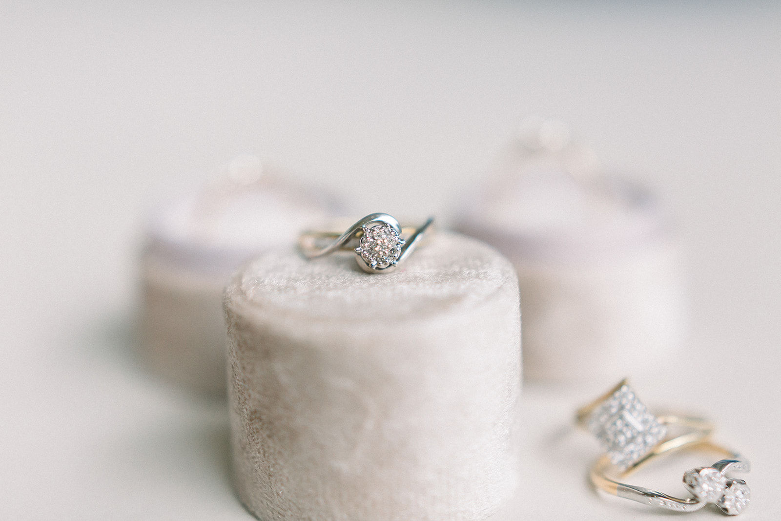 halifax vintage diamond engagement ring