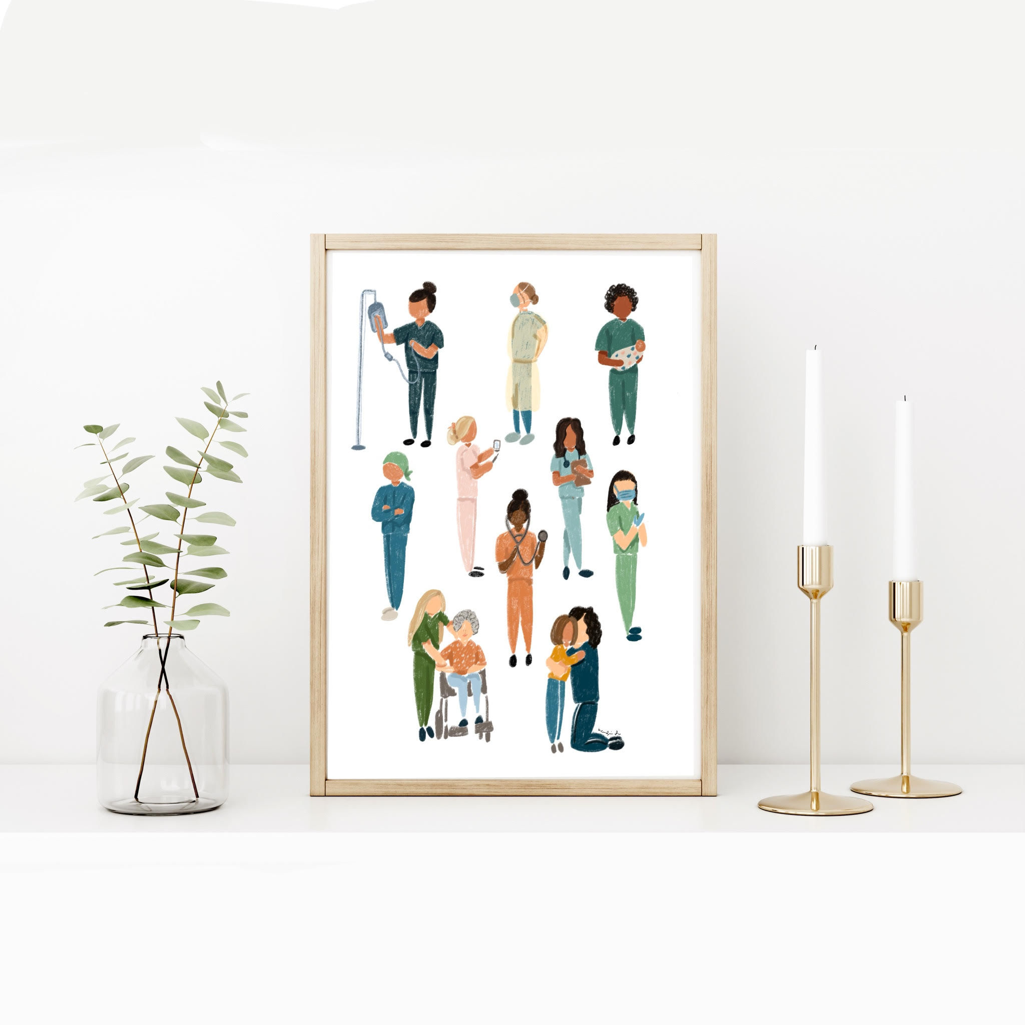 "The Healer's Art" Print