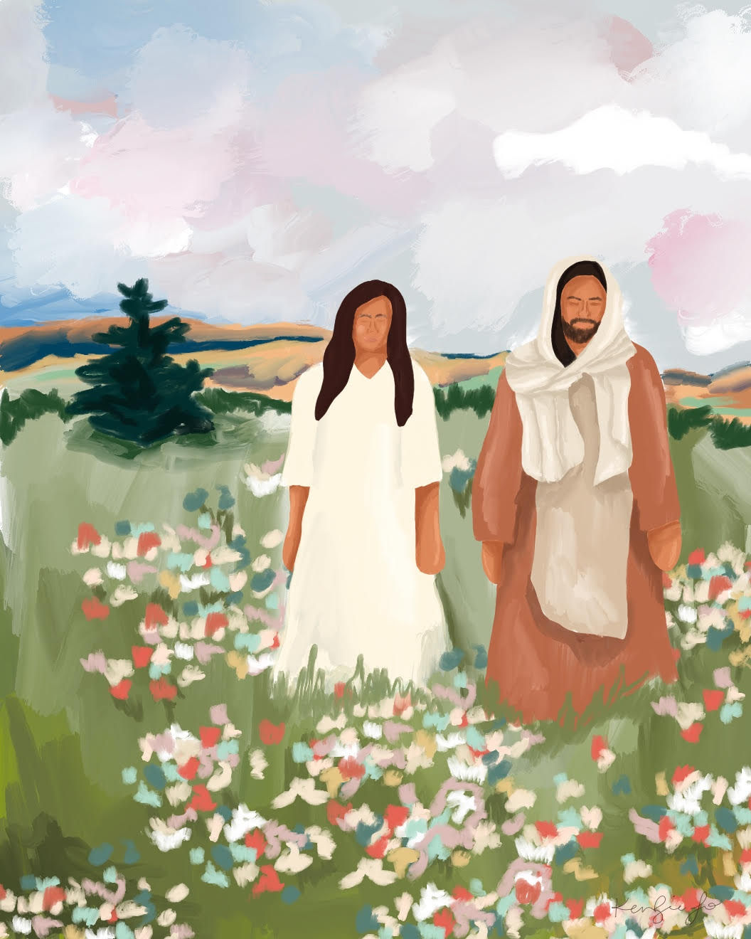 "I BELIEVE IN CHRIST" Print