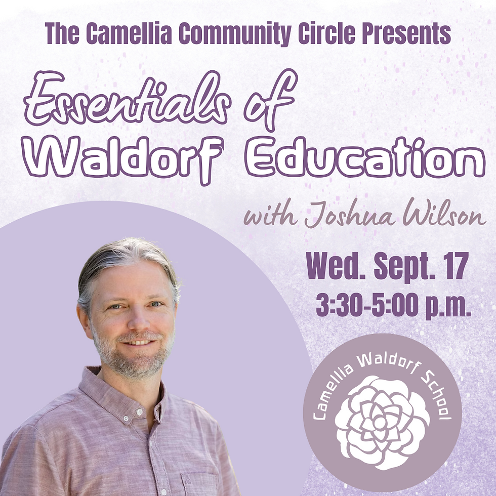 Fall Series Parent Education Afternoon - September