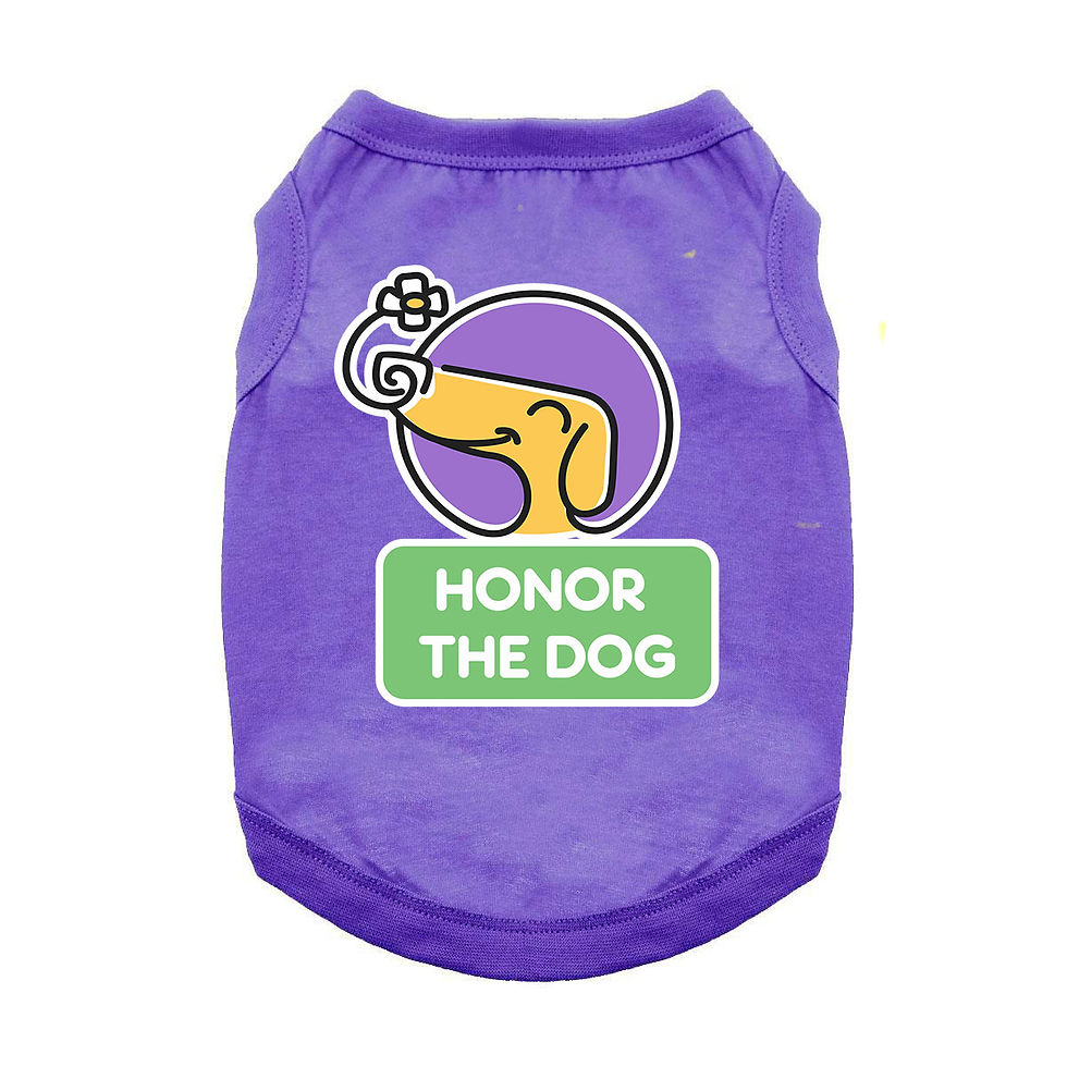 Thumbnail: NOSE WORK Themed Dog Tank (many captions and color options!)