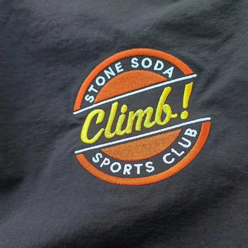 サムネイル： 【10％OFF】STONE SODAストーンソーダ ”Climb!” ナイロン トレーニングパンツ【ボトムス】