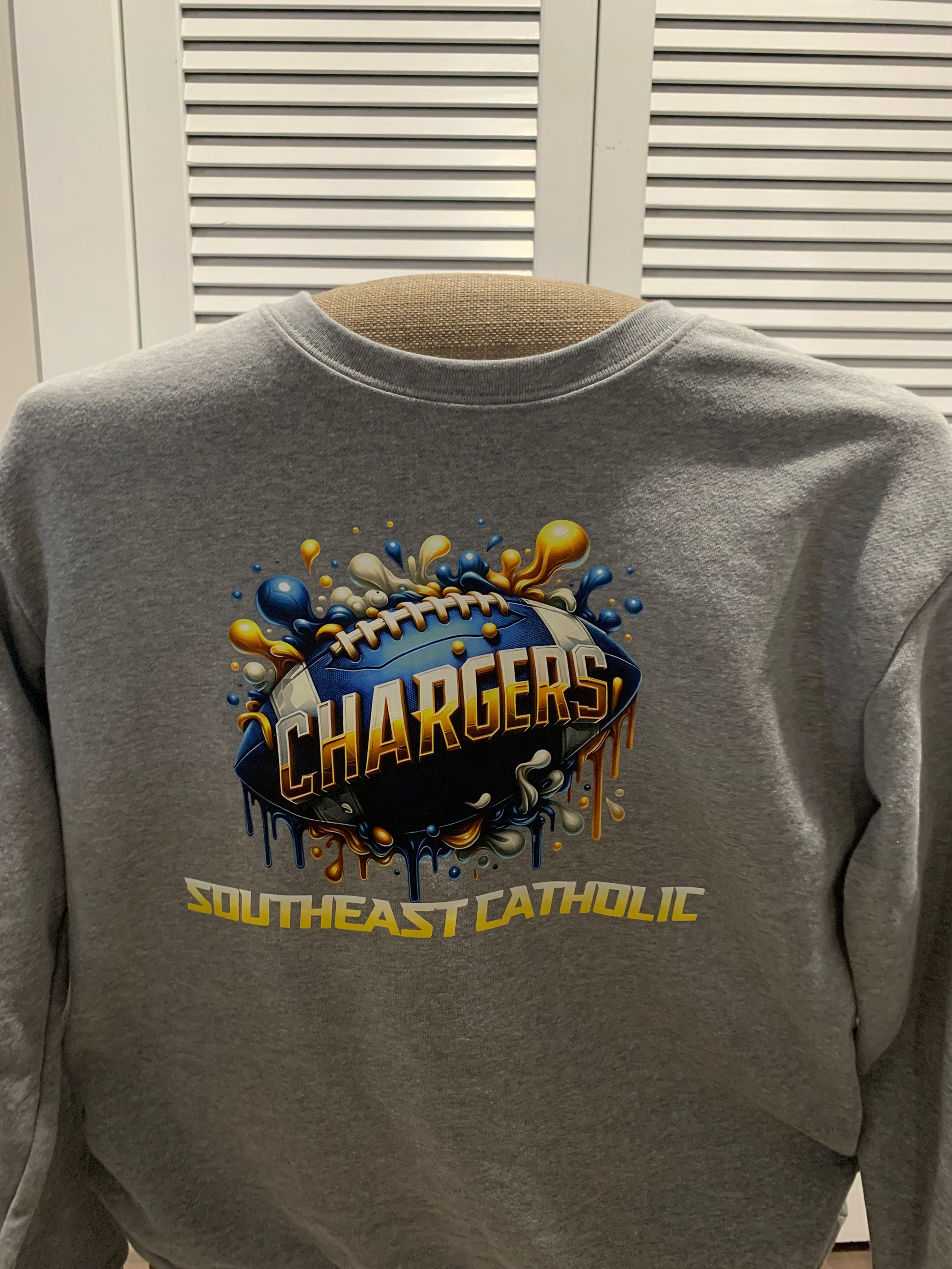Football Splash Sweatshirt