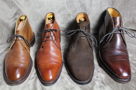 Reviewing Chukka boots from Tricker's,  Enzo Bonafe, Edward Green, John Lobb - from £395 to £1,120