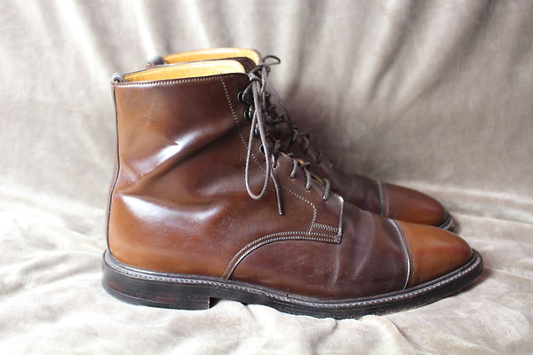 Crockett jones shell cordovan clearance