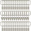 Thumbnail: 40 Pack Curtain Rings with Clips, Drapery Clips with Rings, Drapes Rings 1.26 i