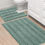 Thumbnail: Bathroom Rugs, Set of 2 Extra Thick Chenille