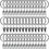 Thumbnail: 40 Pack Curtain Rings with Clips, Drapery Clips with Rings, Drapes Rings 1.26 i