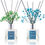 Thumbnail: Airkeep Reed Diffuser Set,3.38 fl oz (100 ml) - Clean Linen Oil Diffusers with 